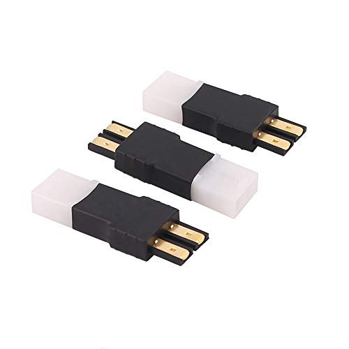 OliRC 3pcs Big Tamiya Female Connector Adapter C65 3 for ESC Charger Compatibility