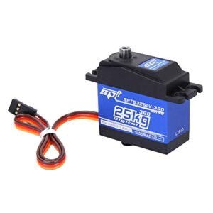 25KG Metal Digital Servo for Wankel Engine RC Robots with Accessories and Screws