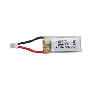 Fytoo Accessories 3.7V 180mah Lithium Battery for A20 A20W Four Axis Aircraft Remote Control Helicopter Spare Parts 1PCS