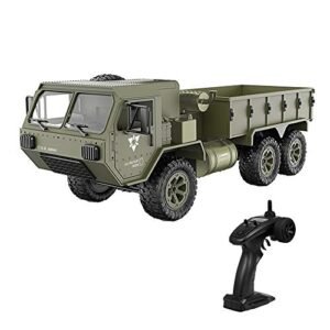 GoolRC 1 12 Scale 6WD Military RC Trucks 2.4GHz Remote Control All Terrain Off Road Truck Electric Toy Vehicle for Adults