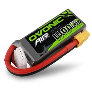 OVONIC 3S Lipo Battery 35C 1000mAh 11.1V with XT60 Connector for RC Helicopter Death Pics Airplane Quadcopter FPV Racing Drone
