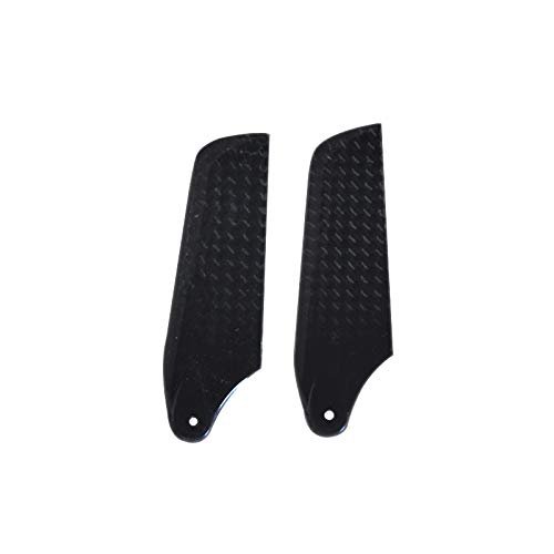 RC Willey Warehouse Salt Lake 2Pcs Carbon Fiber 62mm Tail Blades Rotor For Align Trex 450 RC Helicopter Drone Propeller Accessory