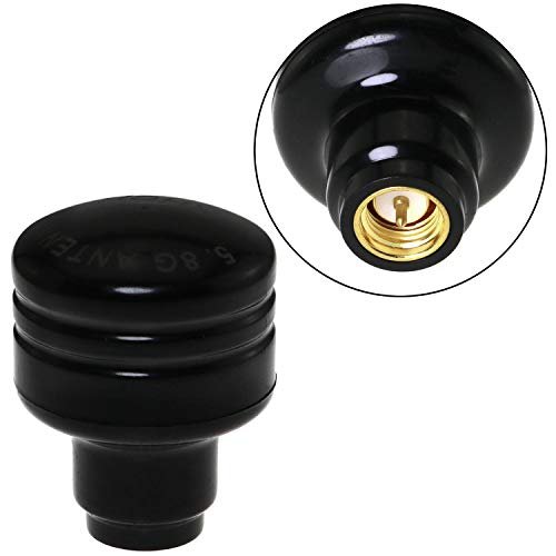 RuiLing 1 Pack Black RHCP Super Mini Stubby 5.8GHz 5dBi Antenna SMA Male for Submarine RC FPV Transmitter TX Receiver RX Fatshark Goggles RC Quad Drones