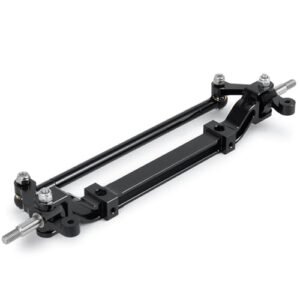 Alloy Front Steering Rod Link Pole Wheel Axle Upgrade Parts for Tamiya Blackfoot RC Truck 1/14 Scale