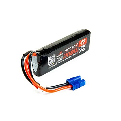 Dynamite Reaction2 7.4V 2000mAh 2S 30C LiPo EC3 Battery DYNB20233