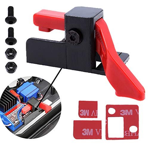ESC Easy Start Trigger Power Switch Kit Compatible with TRX4 1/10 RC Trail Truck Accessory