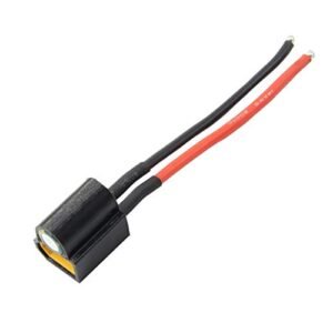 QWinOut XT60 Filter Capacitor 35V 1000uF 14AWG 100mm Cable Wire for Flight Controller ESC RC Drone FPV Racing DIY Accessories