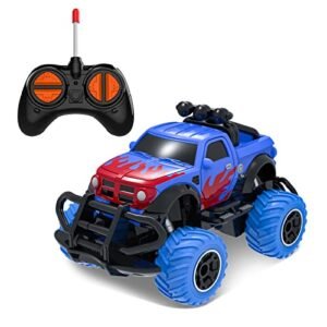 SLHFPX Best Mudding RC Trucks for Kids Durable Remote Control Toy Cars for Boys Ages 3 4 5 6 Years Old