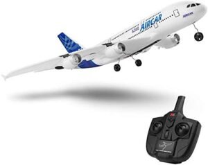 SkyMaster A380 RC Plane Wing Build 2.4G 3Ch Fixed Wing Outdoor Toy with Two Batteries