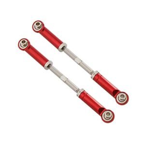 Atomik RC Rustler 4X4 Steering Linkage Red Replaces 5539 Compatible with Traxxas Atomik RC Shocks