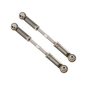 Atomik RC Rustler 4X4 Steering Linkage Gun Metal Upgrade for Traxxas Models Enhancing Atomik RC Bodies