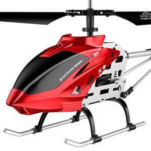 SkyRider S37 RC Ultralight Aircraft with Altitude Hold 3.5 Channel Alloy Frame Gyro Stabilizer for Kids and Beginners