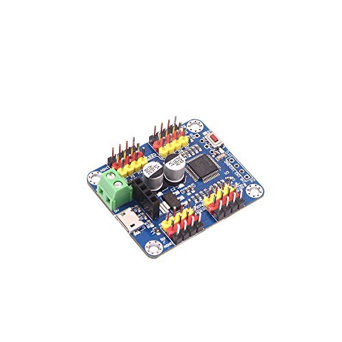 WitMotion 16 Channel PWM Servo Motor Driver Controller Board for F 16 Fighter Jet RC and DIY Robotics