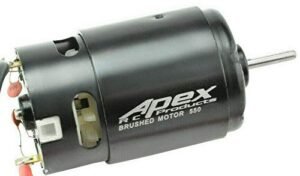 Apex RC Products 12 Turn Brushed Electric Motor for RC Pistenbully and 1/10 Scale Vehicles