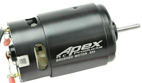 Apex RC Products 12 Turn Brushed Electric Motor for RC Pistenbully and 1/10 Scale Vehicles
