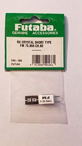 Futaba RX Crystal Short Type FM 75.850 Channel 83 FRC 583 RC 1 Channel