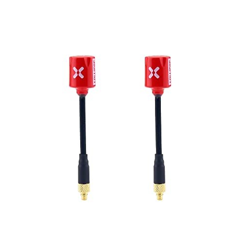 iFlight 2pcs FPV Antenna Lollipop V3 5.8G 2.5dBi Super Mini RHCP Stubby Antenna with MMCX Straight Connector Compatible with RC Straight Axle Drones