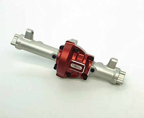 Treal Aluminum 7075 Diff Housing Center Gearbox Housing for Redcat Gen8 RER11405 Silver Upgrade for Best RC Tires for Snow