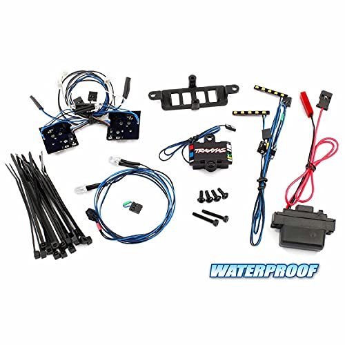Traxxas TRA8898 LED Light Set Complete with Power Supply for Nest RH and RC Jumper Fits TRA8811 or TRA8825 Body