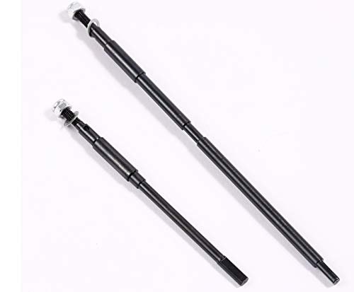 RZXYL Steel Rear Axle Drive Shafts Set SSD RC Parts for Axial Wraith AX30780 1/10 RC Car Upgrade