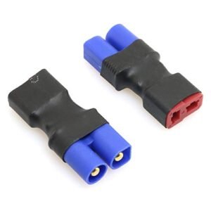DGZZI No Wires Connector 2PCS EC3 Male to Female T Plug Adapter for RC FPV Vehicle Power Wire Lipo Battery Compatible with Stihl FS 56 RC Gas to Oil Ratio