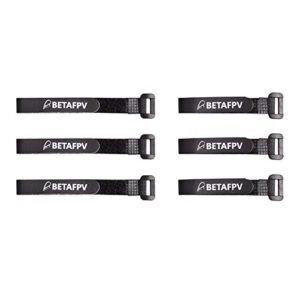 BETAFPV RC Rubber Drift Tires Battery Straps with No Slip Rubber Pads for 2 4S Lipo Batteries