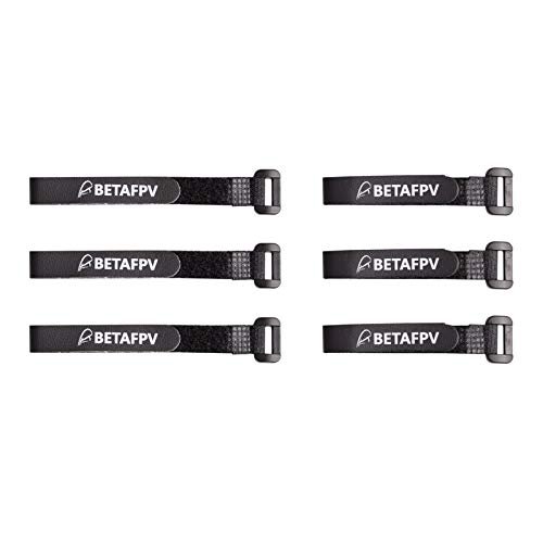 BETAFPV RC Rubber Drift Tires Battery Straps with No Slip Rubber Pads for 2 4S Lipo Batteries