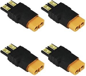 Nikko RC Battery Charger XT60 Female Plugs Adapter Connector for Slash Rustler Stampede Bandit E Revo RC Cars