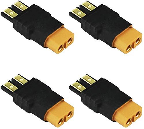 Nikko RC Battery Charger XT60 Female Plugs Adapter Connector for Slash Rustler Stampede Bandit E Revo RC Cars