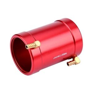 Water Cooling Jacket, RC Model Boat Accessory Metal Parts 40mm-68mm Motor Water Cooling Jacket for RC Motors