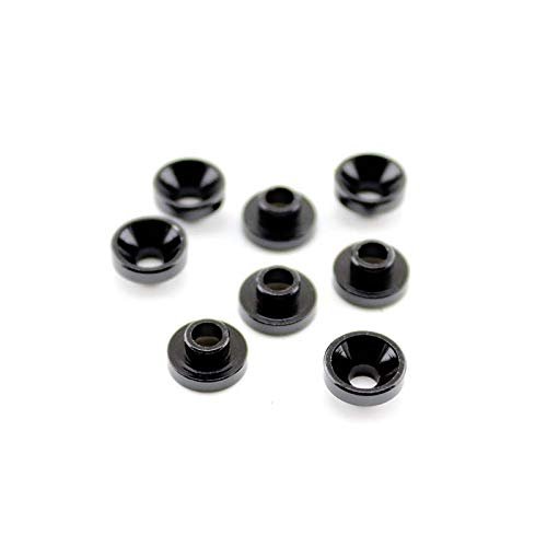 HobbyStar Aluminum Anodized Servo Washers Set of 8 M3 Black