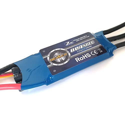 ZTW Beatles G2 100A Brushless ESC with Connector SBEC 8A 5V 6V 2 6S for Fiberglass RC Airplane Cowls