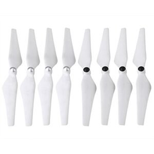 Qii lu RC Drone Propeller Blades 8Pcs White Self Locking Quadcopter Propellers for DJI Phantom 1 2 3 3PRO FC40 E300 at RC Willey Roseville Store Hours