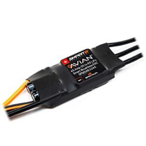 Spektrum Avian 45 Amp MT RC Car Brushless Smart ESC 3S 6S SPMXAE1045 White