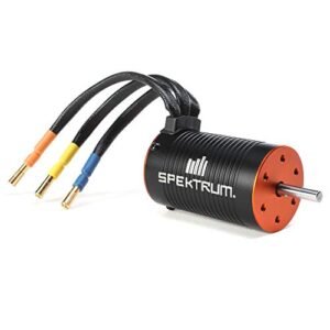 Spektrum Firma Brushless Motor 3150Kv 4mm Bullet SPMXSM1000 Black Hed Jet RC Black