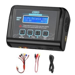 Venom Pro Duo Lipo Battery Charger 1 6S Balance Charger Discharge 150W 10A AC DC for Hobby Lobby RC Batteries with Multiple Connectors
