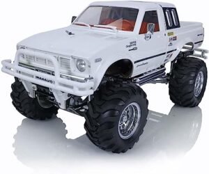 Toucan RC Hobby 1/10 Scale White 4Wd Rally Hg Rc Pickup Car Series Racing Crawler Kit Chassis Axles(New and Unassembled Condition, You Need to Assemble it by Yourself