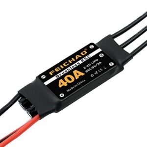 FEICHAO 40A Brushless ESC Speed Controller for Super Speed RC Helicopter DIY Fixed Wing Multi Axis Aircraft Drone Long Cable