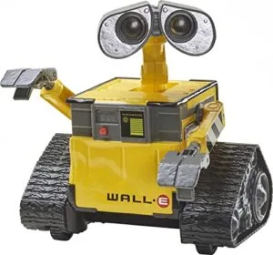 Mattel Disney Pixar WALL E RC Robot Toy Remote Control with Lights Sounds Hello WALL E Action Figure Amazon Exclusive
