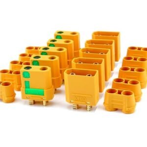 SoloGood Amass 10 Pairs XT90S XT90 S XT90 Connector Anti Spark Male Female Connector for Sens Battery Charger NRG22 10 RC
