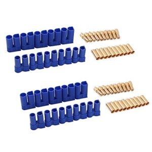 OliRC 10pairs Male Female EC5 Connector 5.0mm Glad Bullet Banana Plug for RC ESC Lipo Battery Electric Motor(C121-10)