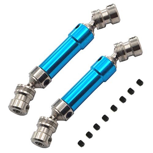 Vgoohobby 2PCS Metal Rear Drive Shaft CVD Transmission for WLtoys 12428 12423 FY03 12628 1/12 RC Car Rock Crawler Spice RC Body Upgrade