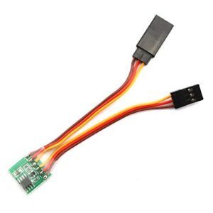 Maxmoral RC Willey Vanity Servo Signal Reverser for RC Aircraft Steering Gear Rotation Inverter