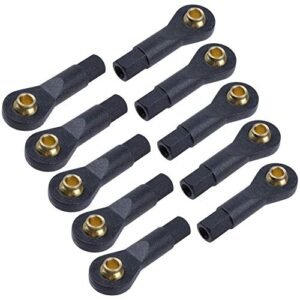 HobbyPark Universal Plastic M3 RC Turnbuckle Rod Ends with Hollow Balls Joint 10 Pack