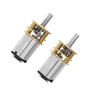 Bell 222 RC Helicopter Electric Upgrade Kit 2Pcs DC 3V 100RPM N20 Metal Gear Motor with Torque Geared Gearbox