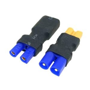 2pcs Set XT30 to EC2 Male Female No Wire Adapter Connector for RC Turnigy Drone FPV Lipo Battery