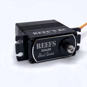 REEFS RC Triple5 V2 Servo SEHREEFS03 for Lego RC Motorcycle Steel Gears All Metal Casing