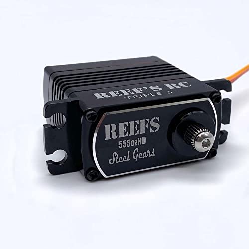 REEFS RC Triple5 V2 Servo SEHREEFS03 for Lego RC Motorcycle Steel Gears All Metal Casing