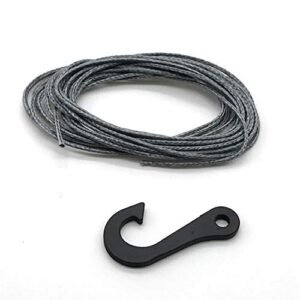 REEFS RC 7Ft Synthetic Winch Line with Steel Hook SEHREEFS45 Finish Line RC Servo Accessories