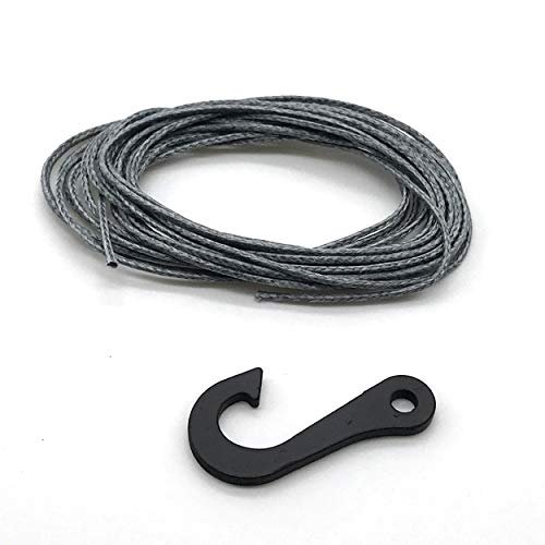 REEFS RC 7Ft Synthetic Winch Line with Steel Hook SEHREEFS45 Finish Line RC Servo Accessories